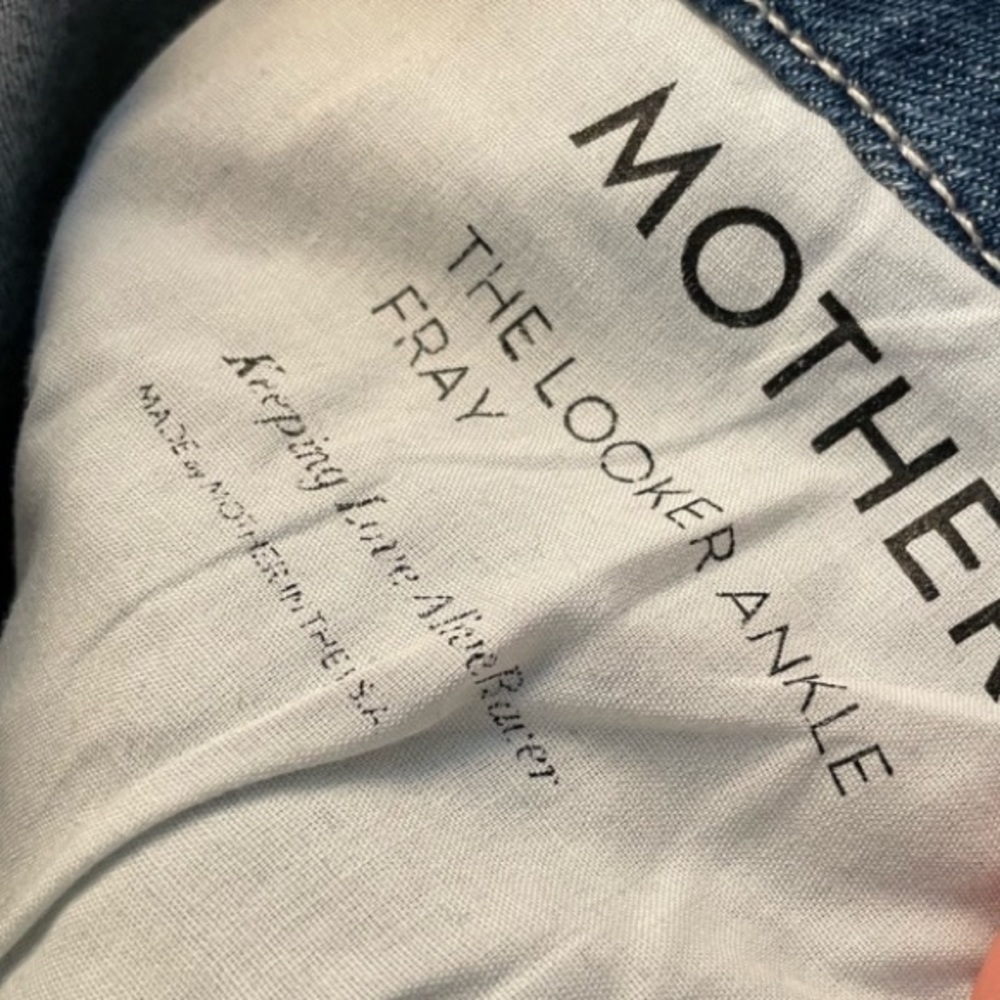 Mother The Looker Ankle Fray Jeans - Picture 10 of 10